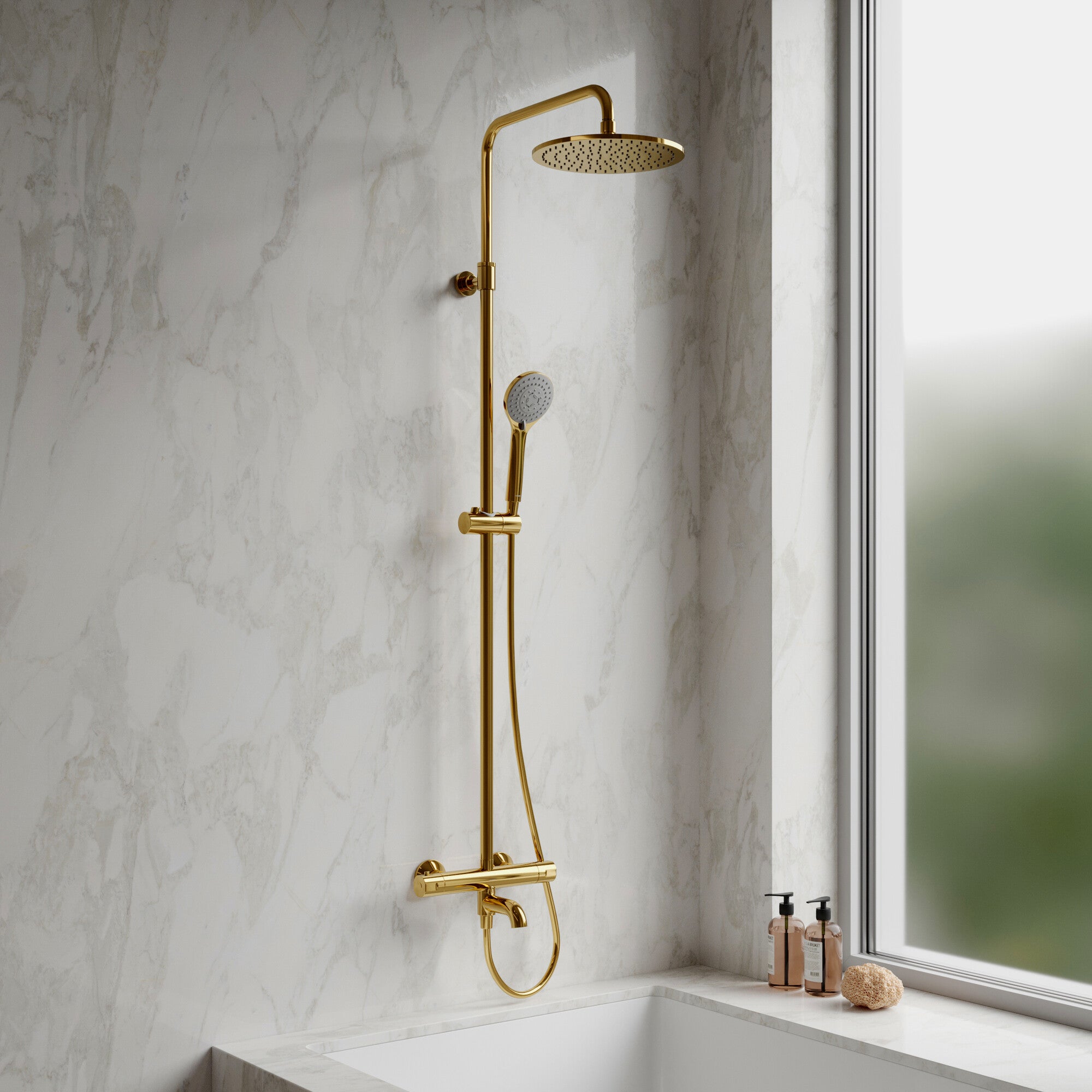 Kolumna wannowa z baterią termostatyczną Omnires Y 1