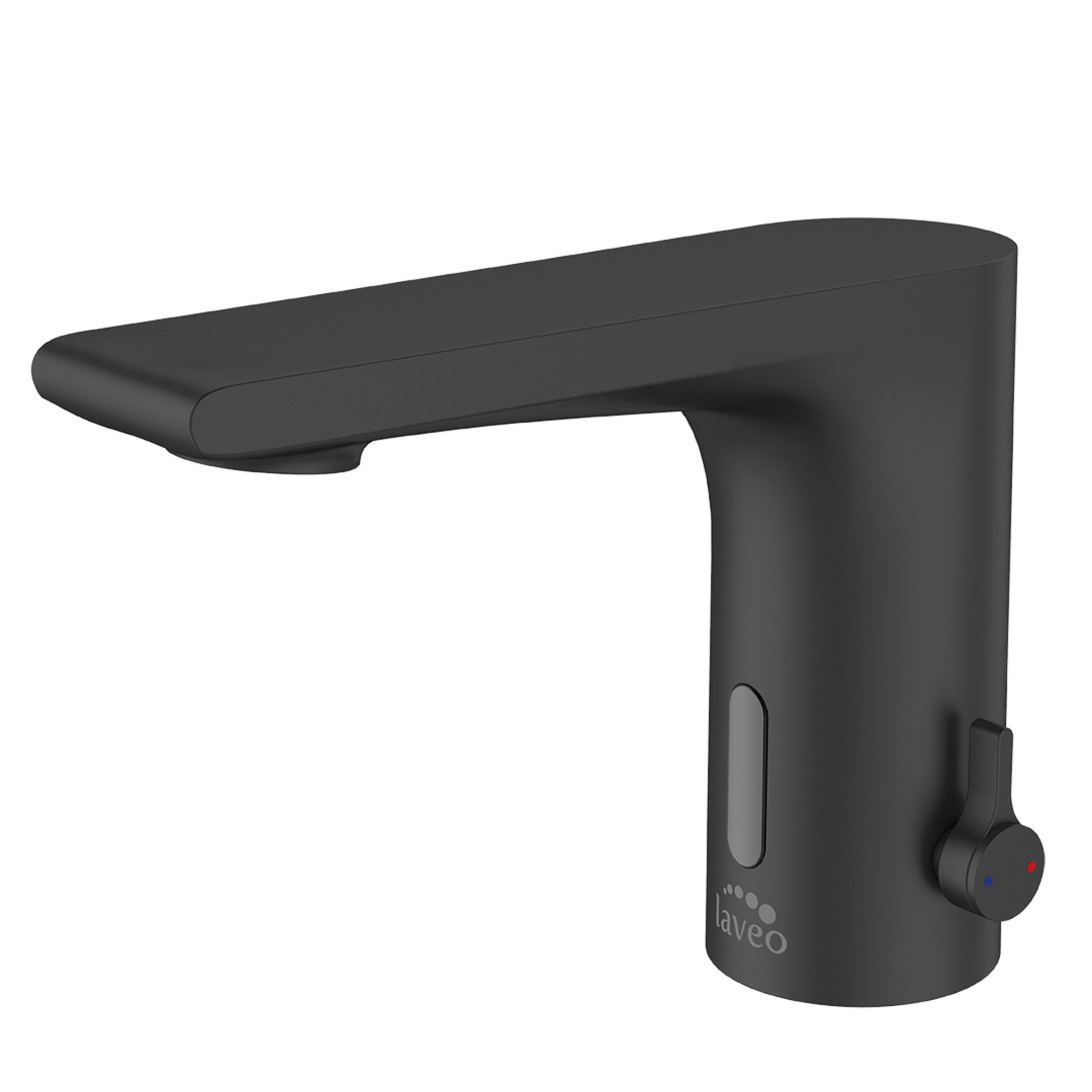 Bateria umywalkowa bezdotykowa Laveo Plato czarna