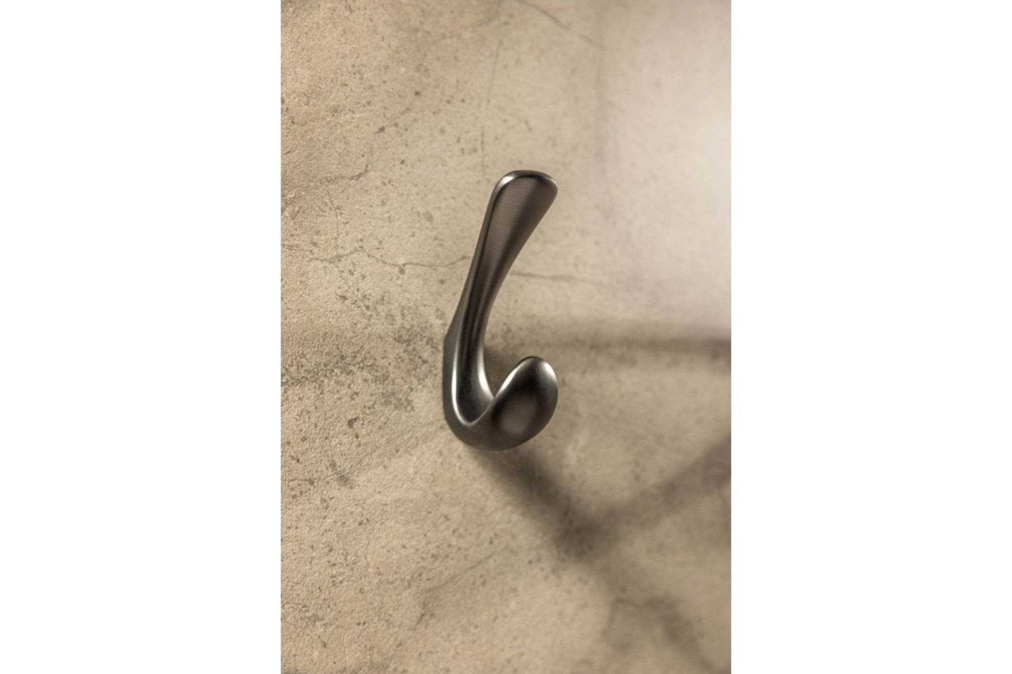 Wieszak podwójny jasny grafit  0