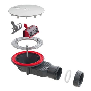 Odpływ brodzikowy Slim+ fi 90 mm 8