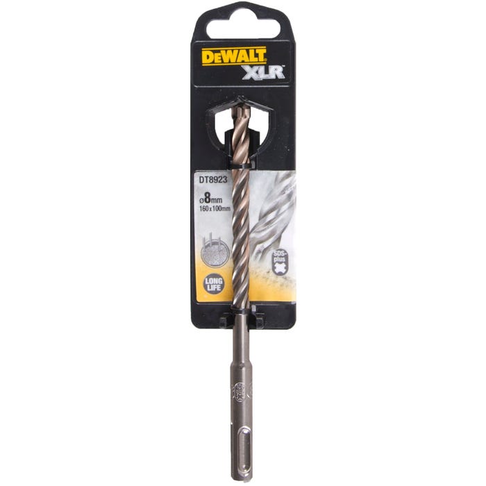 Wiertło udarowe SDS+ EXTREME 8X160 mm DeWALT