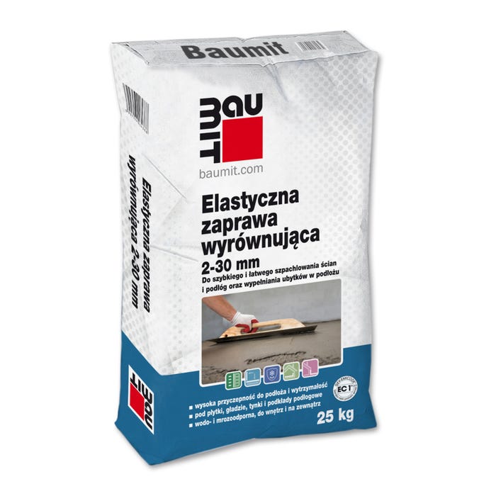 Elastyczna zaprawa wyrównująca 5-30mm Baumit 25 kg