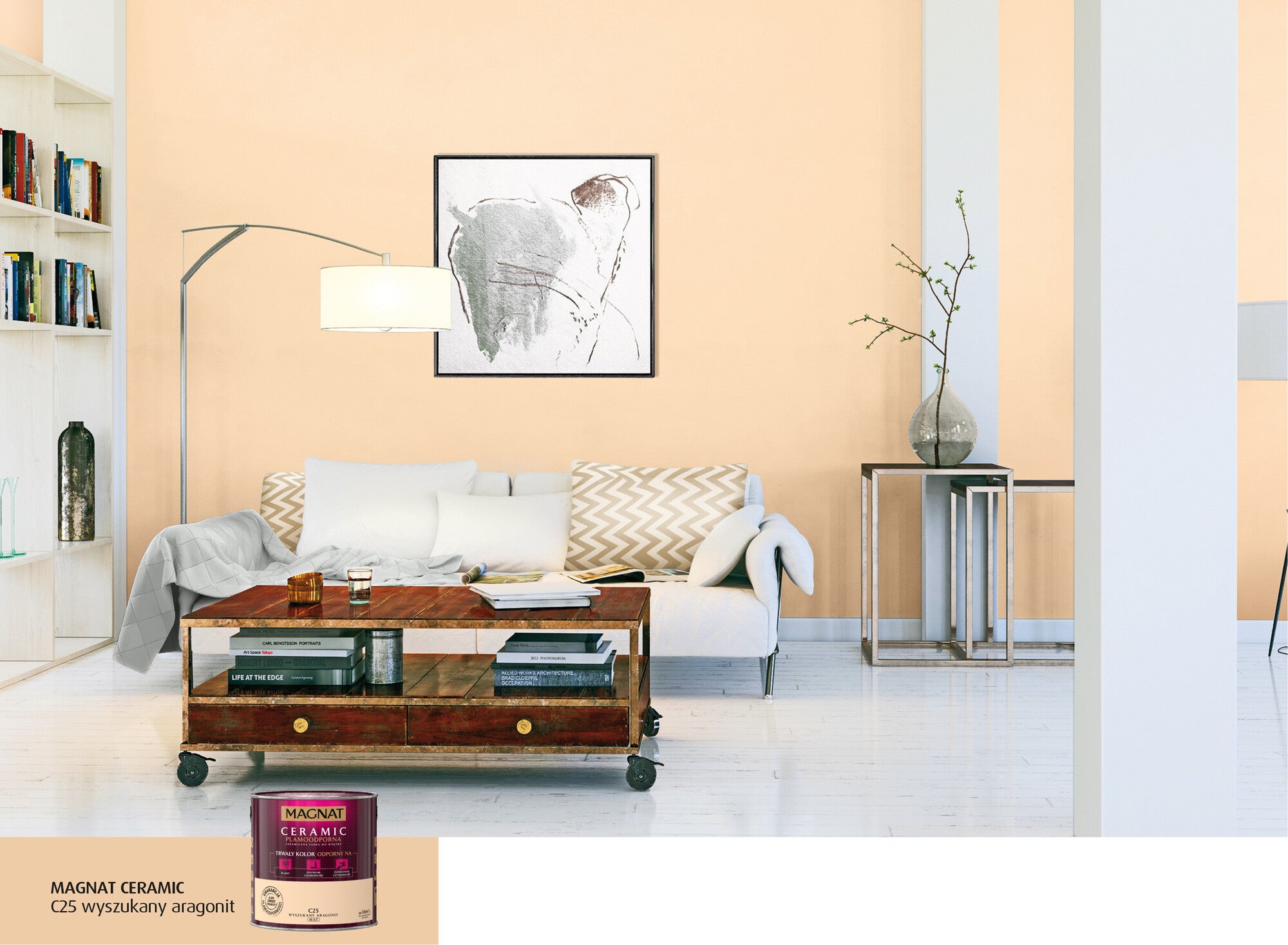 Farba Magnat Ceramic wyszukany aragonit 2,5l 1