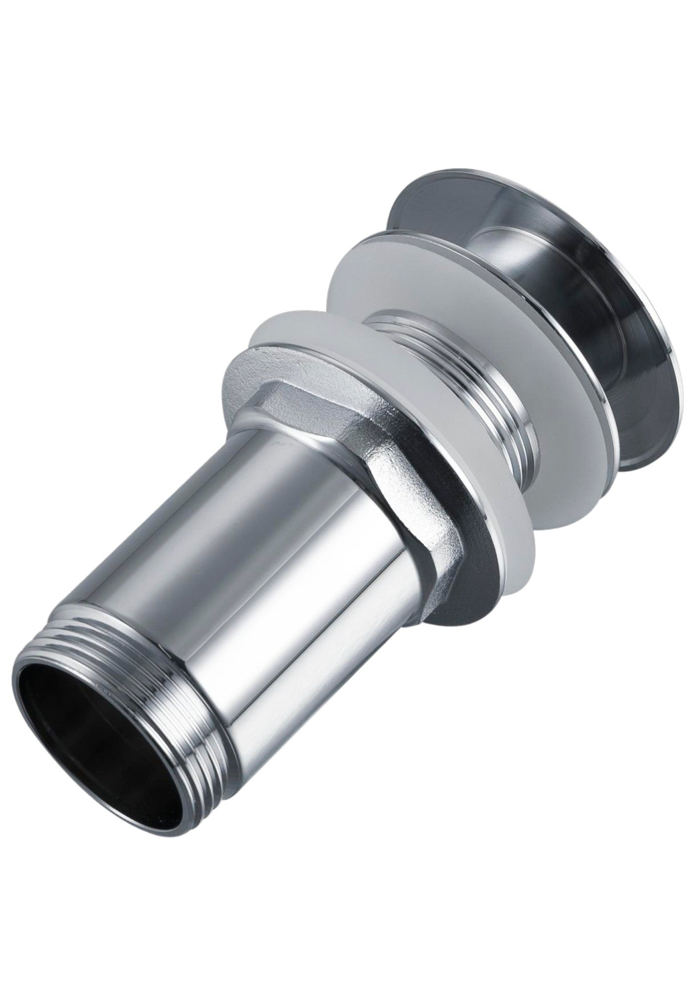 Korek umywalkowy mosiężny klik-klak, bez przelewu, chrom 1