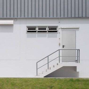 Drzwi techniczne Technical 40 80 cm, uniwersalne, RAL 7035 1