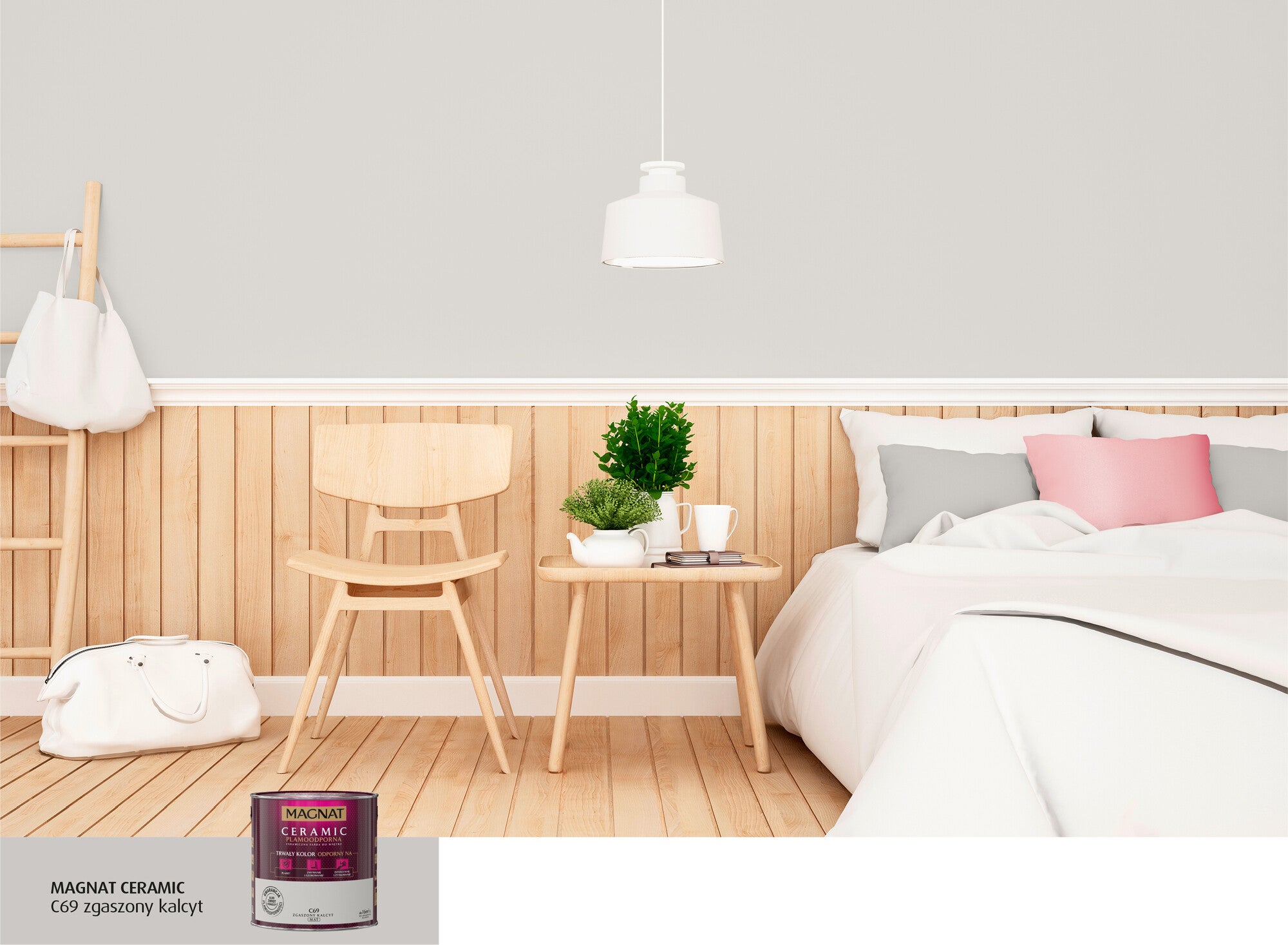 Farba Magnat Ceramic zgaszony kalcyt 2,5l 1