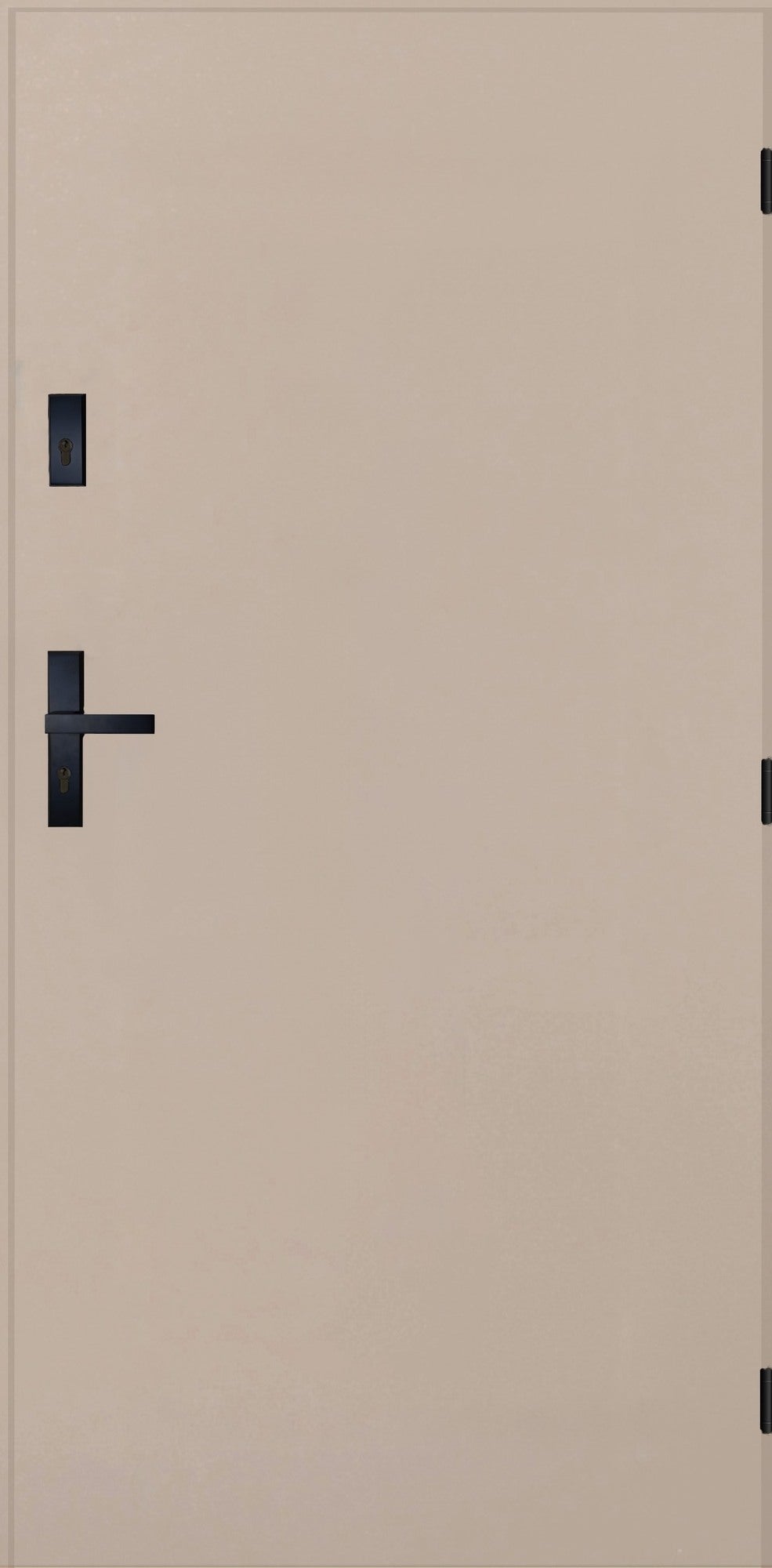 Drzwi zewnętrzne akustyczne Olsztyn kaszmir  90 lewe 0