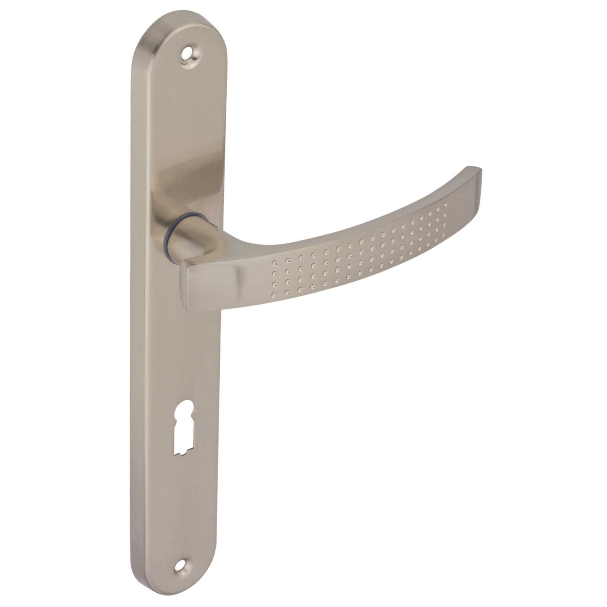 Klamka Argo 72 mm na klucz nikiel 