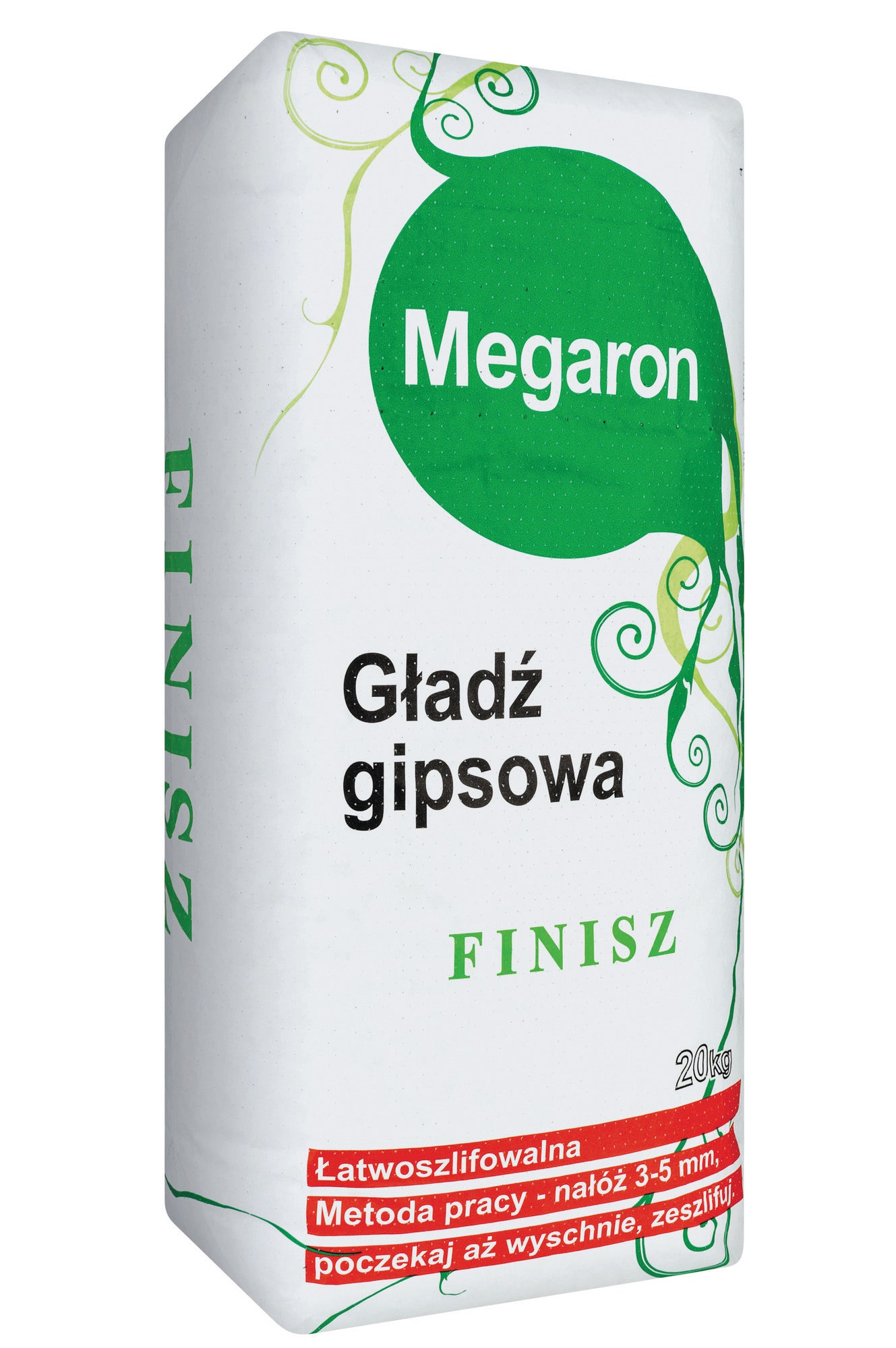 Gładź gipsowa Finisz Megaron Gs-1 20 kg