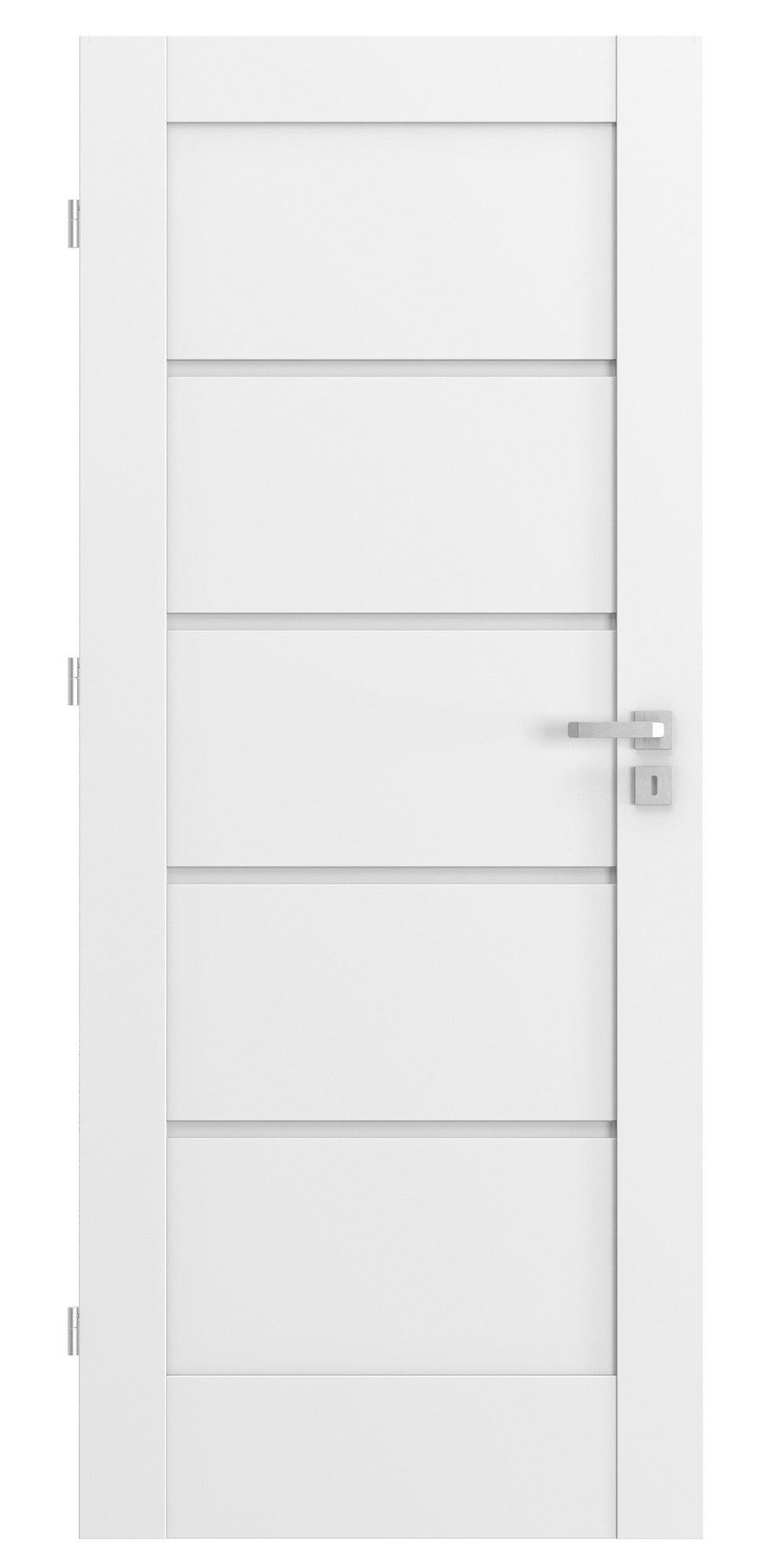 Skrzydło pełne Verte G 80 lewe biały