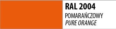 Spray Lakier akrylowy Ambro-Sol pomarańczowy RAL2004 400ml 1