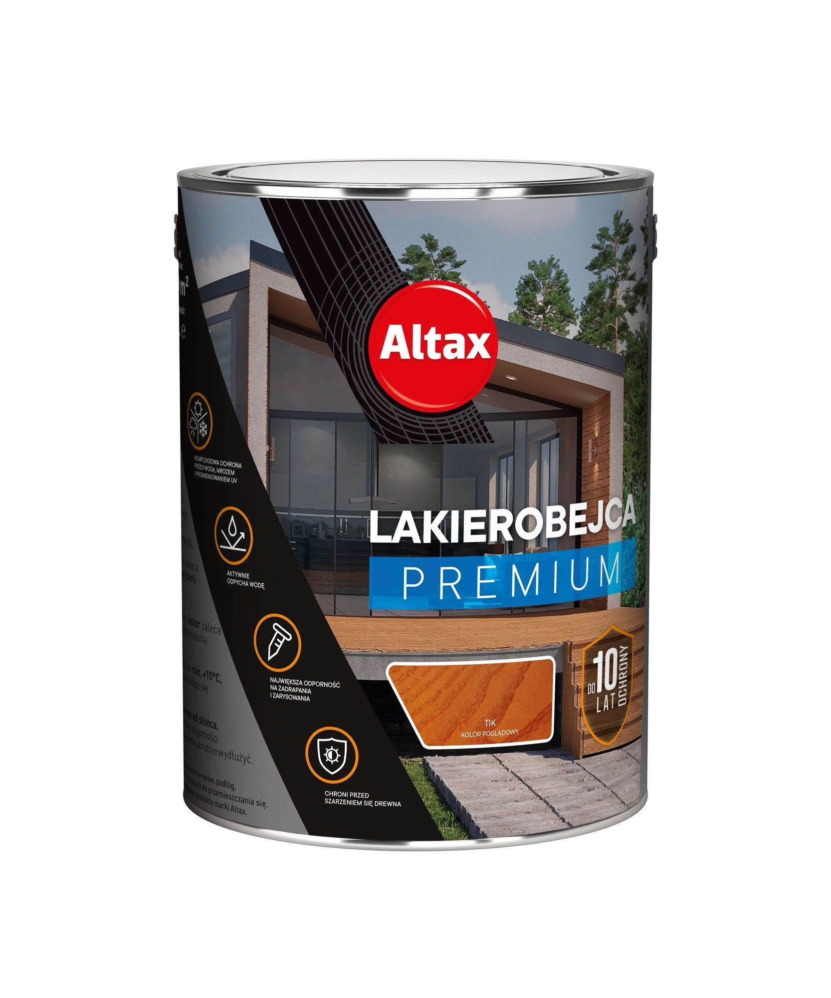 Altax Lakierobejca Premium 10 lat tik 5l