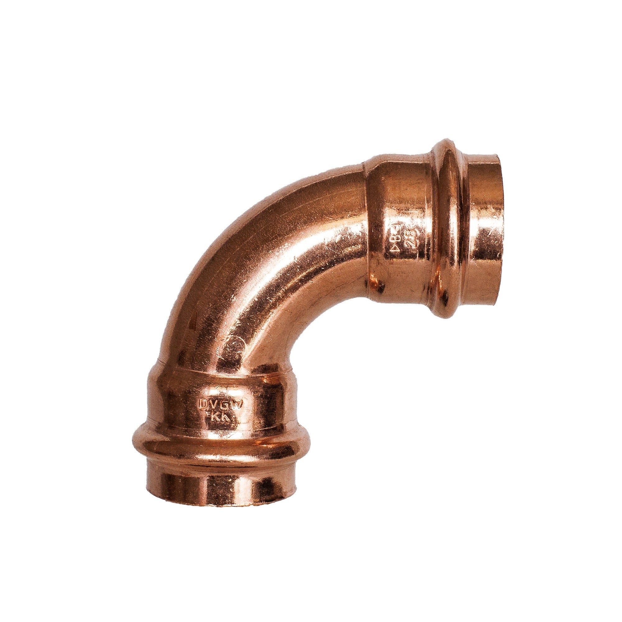 Woda Łuk 90° dwukielichowy 15 mm 1