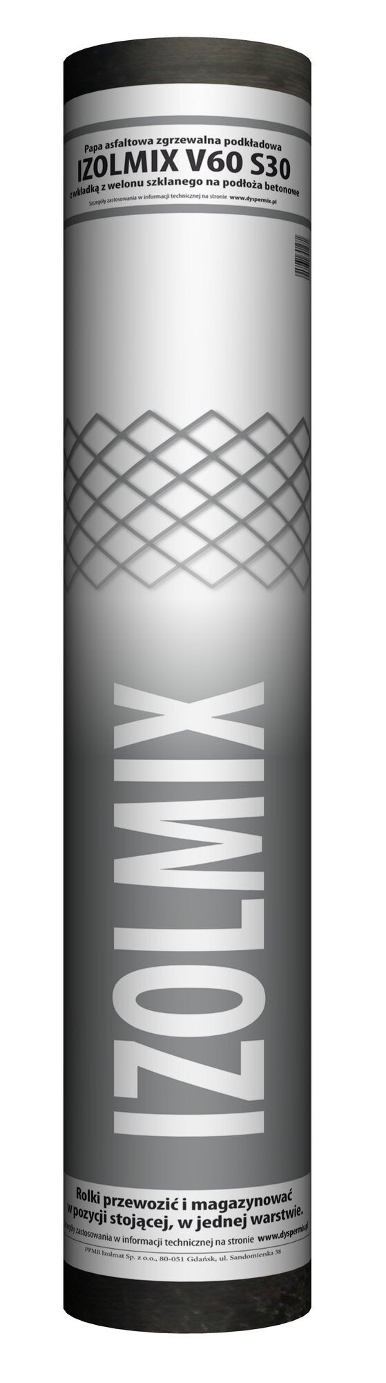 Papa podkładowa IZOLMIX V60 S30 zgrzewalna 10 m2 0