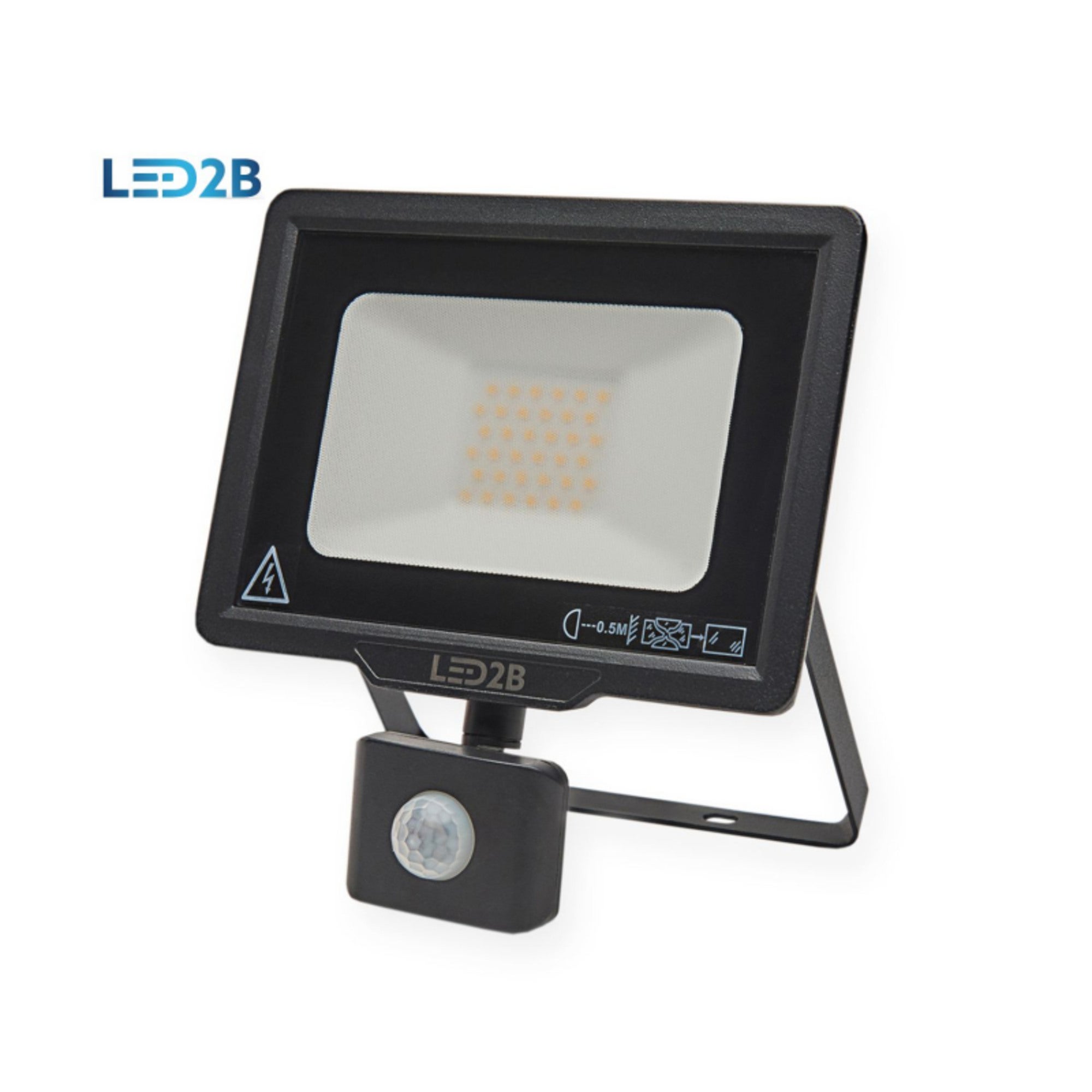 Naświetlacz MH LED 30W 2400lm 6000K IP44 z czujnikiem ruchu