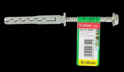 Kołek ramowy rozporowy TX 10x80mm szt.  1