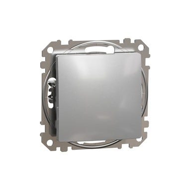 SEDNA II Łącznik krzyżowy, srebrne aluminium