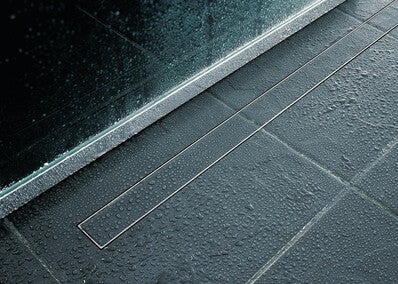 Odpływ liniowy Alfa Linear 700 mm z dwustronnym rusztem, inox 5