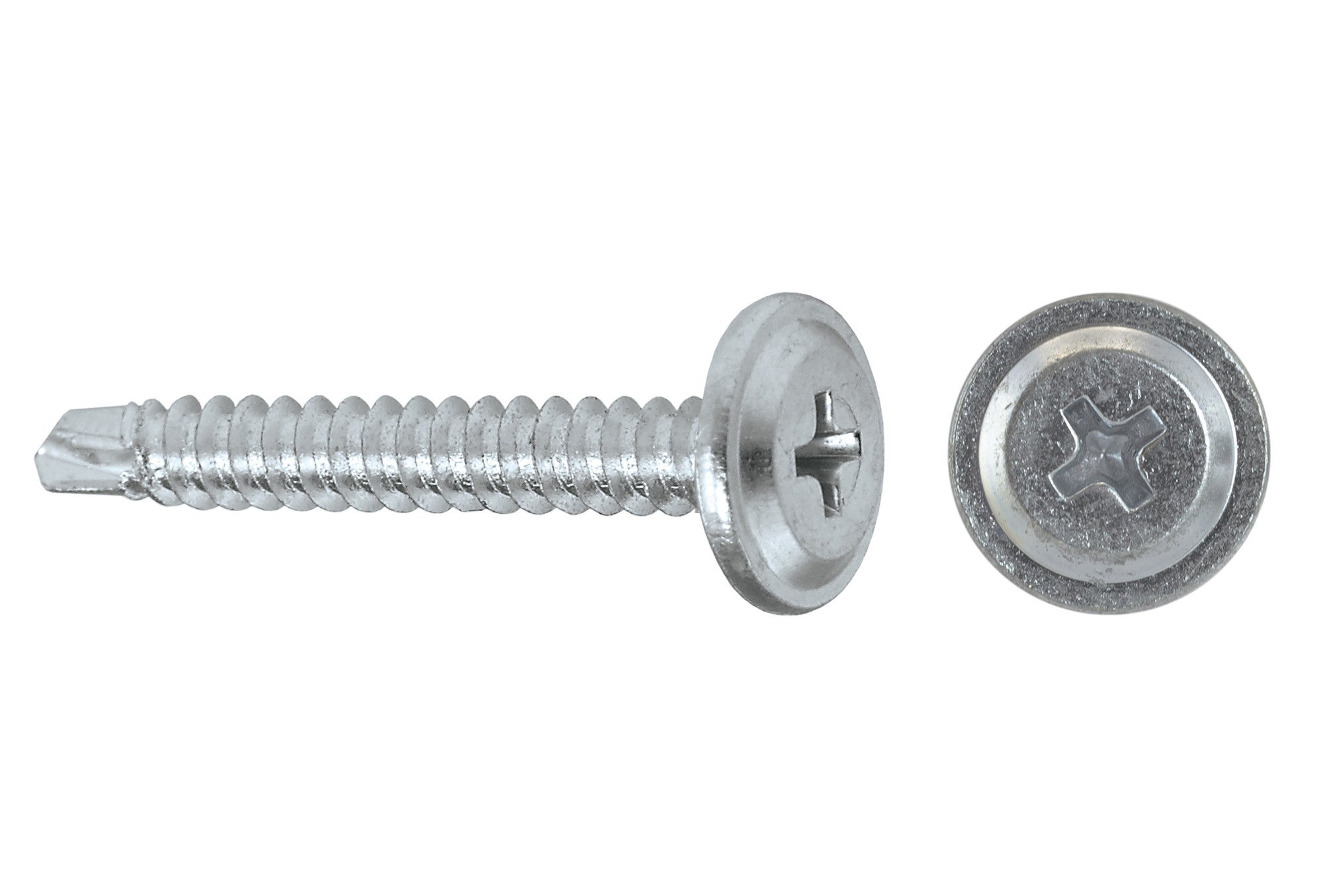 Wkręt samowiercący podkładkowy 4.2x19 mm (2.2 kg.)