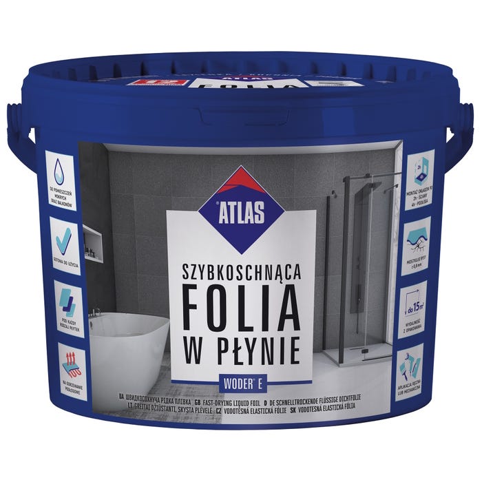 Szybkoschnąca folia w płynie Atlas 15 kg