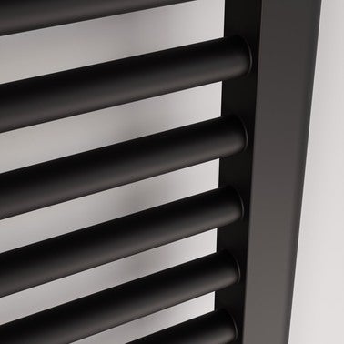 Grzejnik łazienkowy BASIC 700X400 176W czarny 3