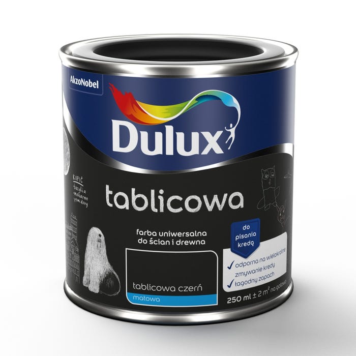 Farba tablicowa Dulux czarny 0,25l