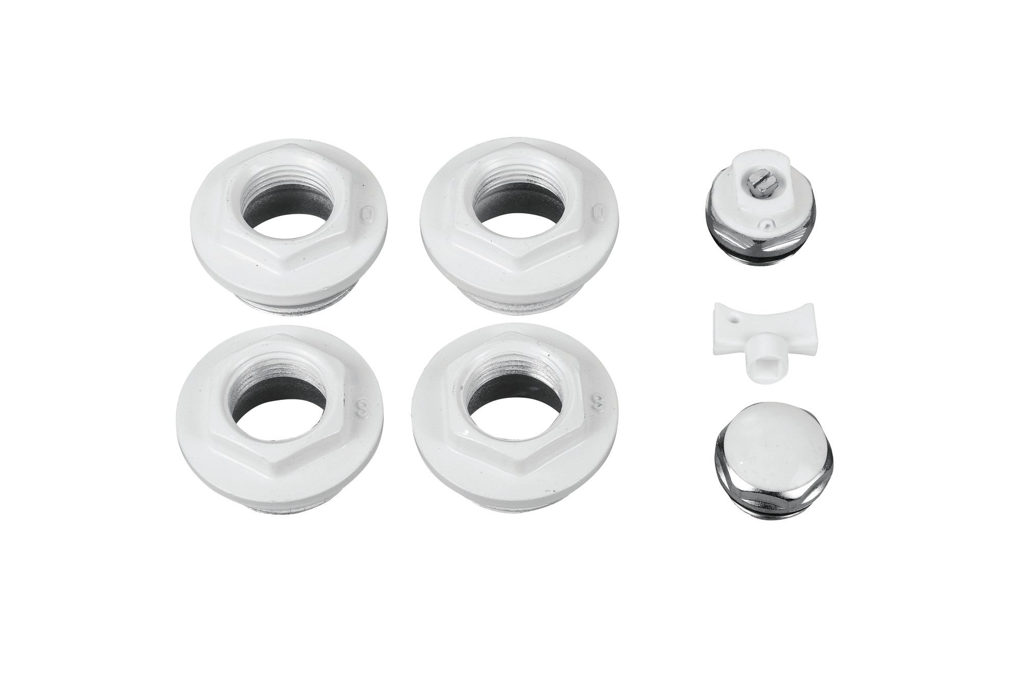 Komplet korków do grzejnika G500F 1x1/2" 1