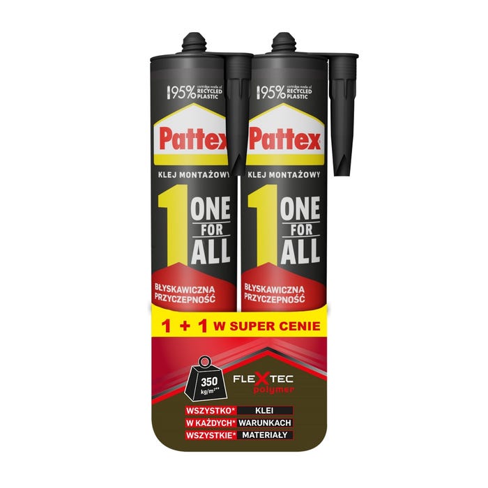 Klej uniwersalny Pattex One4All 2 sztuki x 440g