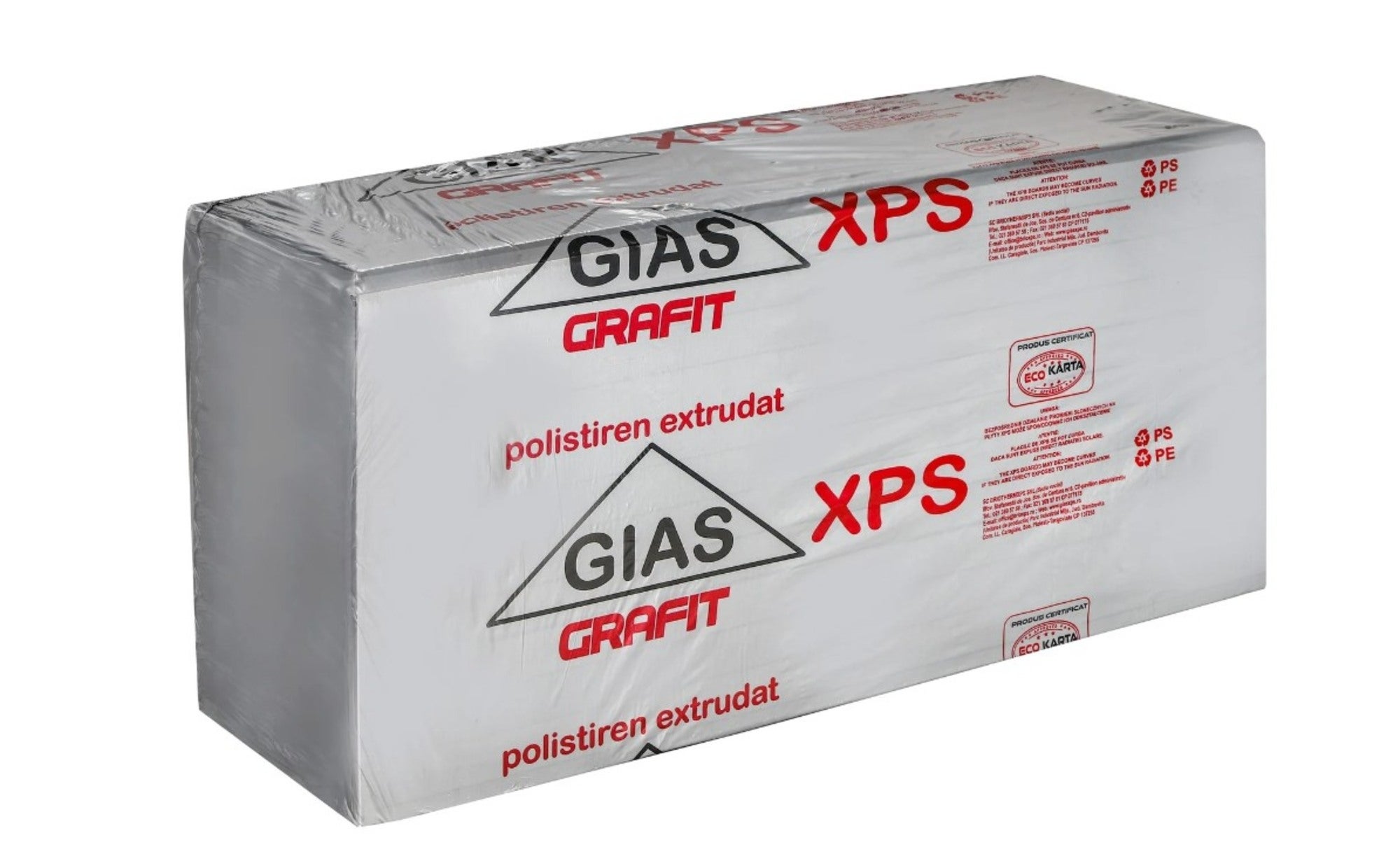 Polistyren ekstrudowany Gias XPS 100 mm 0.031 W/(mK) 2.9 m2 