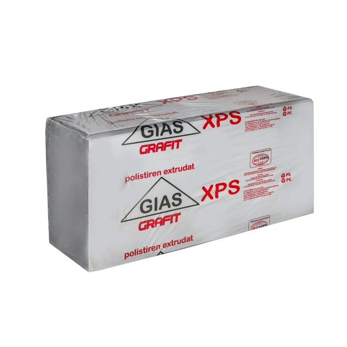 Polistyren ekstrudowany Gias XPS 100 mm 0.031 W/(mK) 2.9 m2