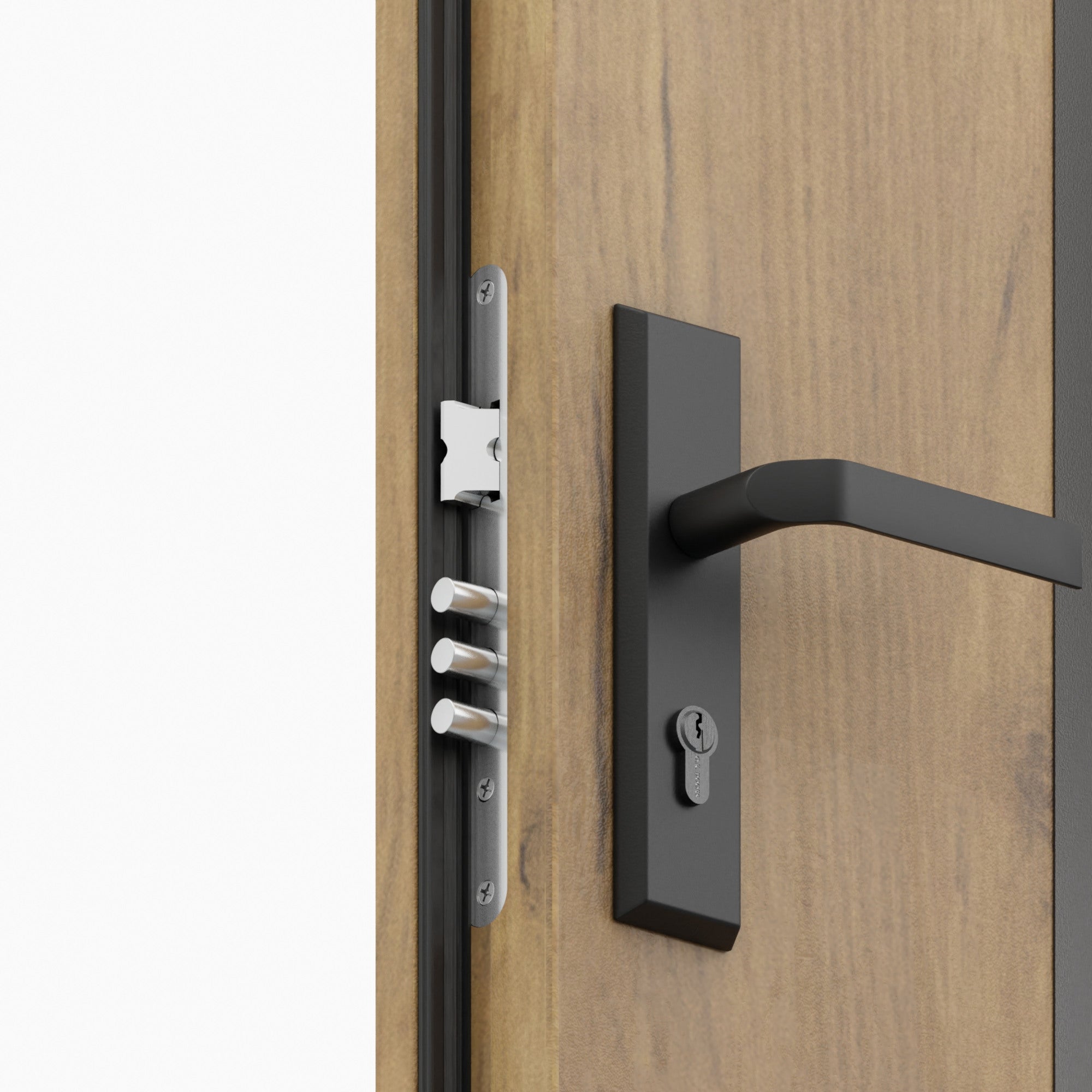 Drzwi zewnętrzne stalowe WIEN szklone grandsom 90 prawe 2