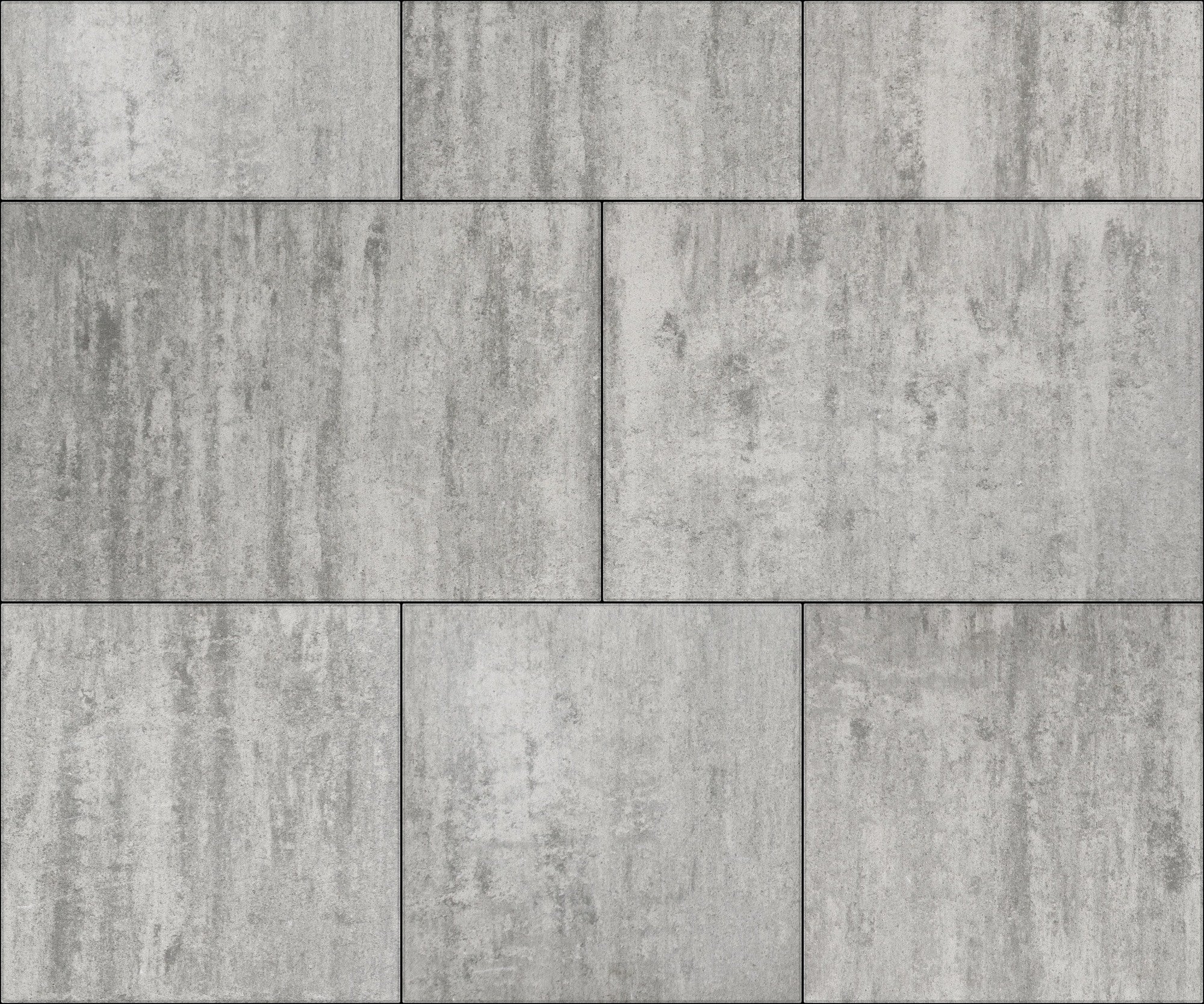 Płyta chodnikowa Mikromega biało-szara, gr.6 cm 1,2m2/warstwa Kamal