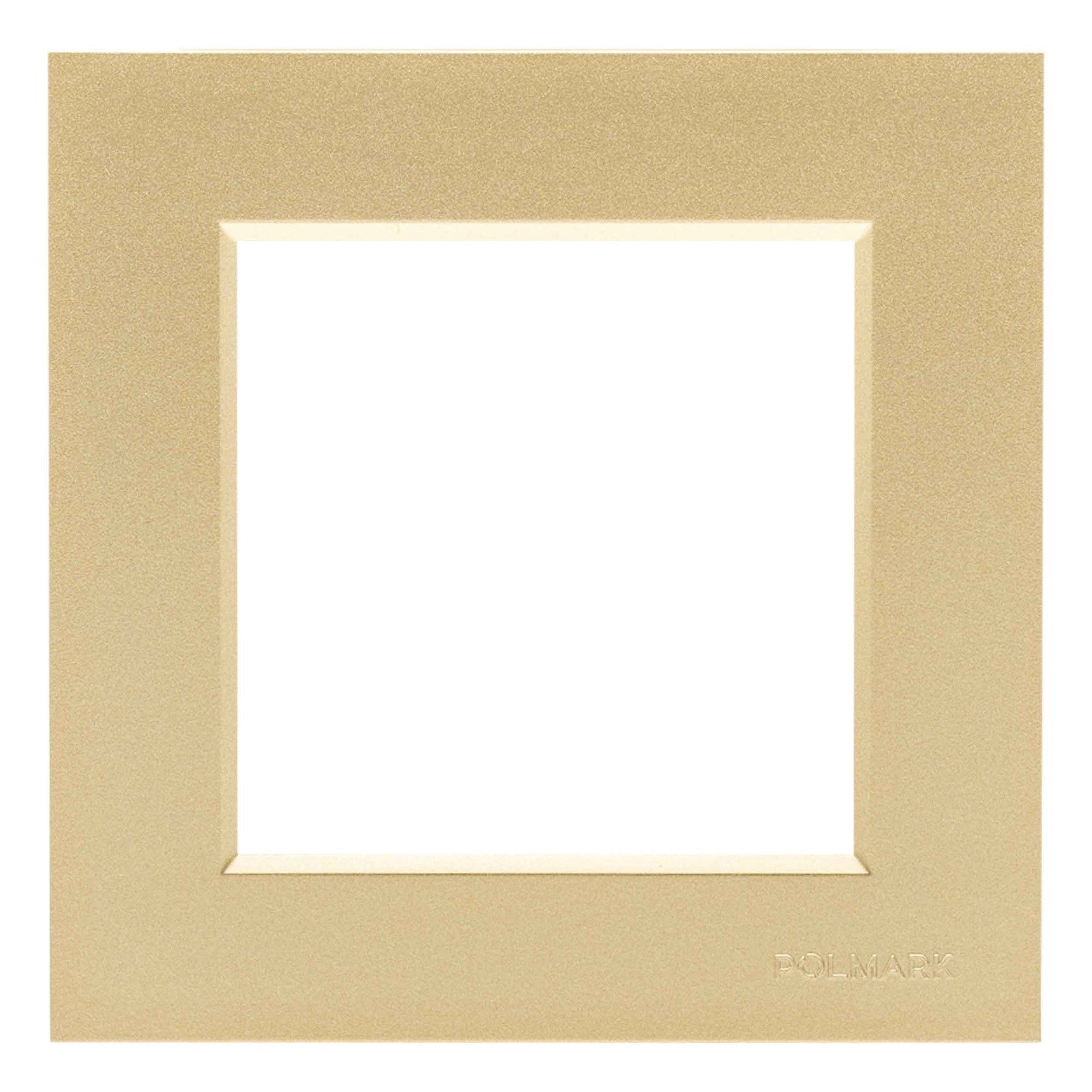 Bella złoty mat ramka pojedyncza