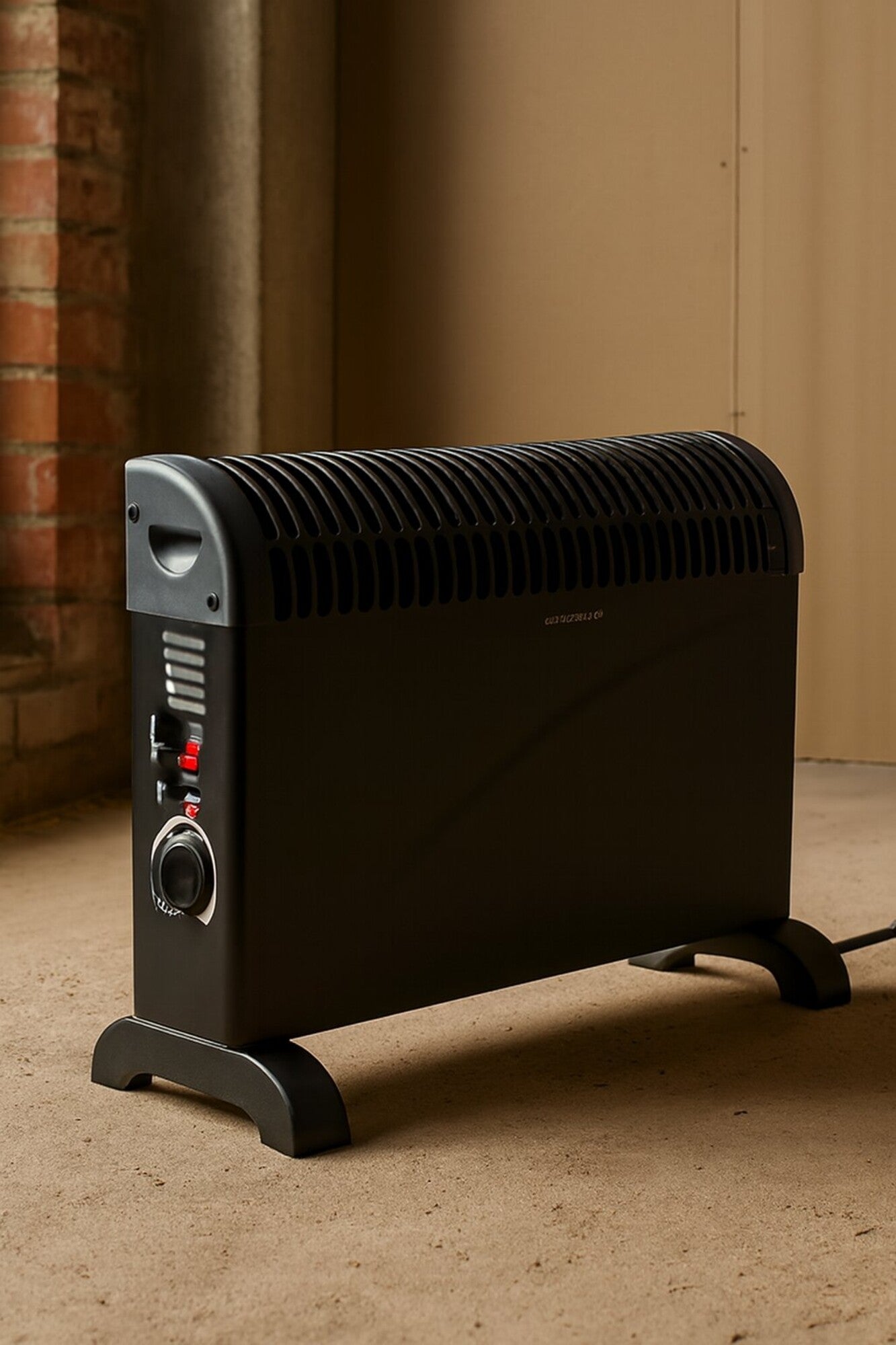 Grzejnik elektryczny konwektorowy Basic 2000W, czarny 1