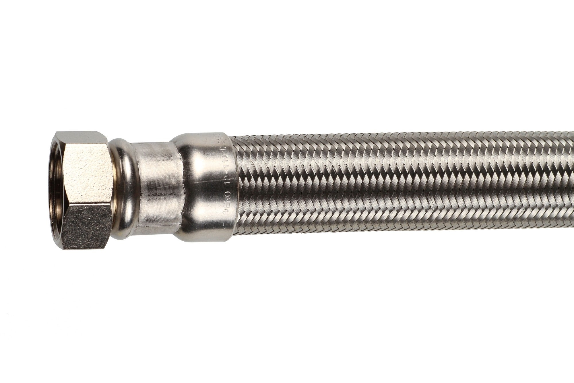 Wężyk przyłączeniowy ze stali nierdzewnej GW 1x1" 60 cm 1