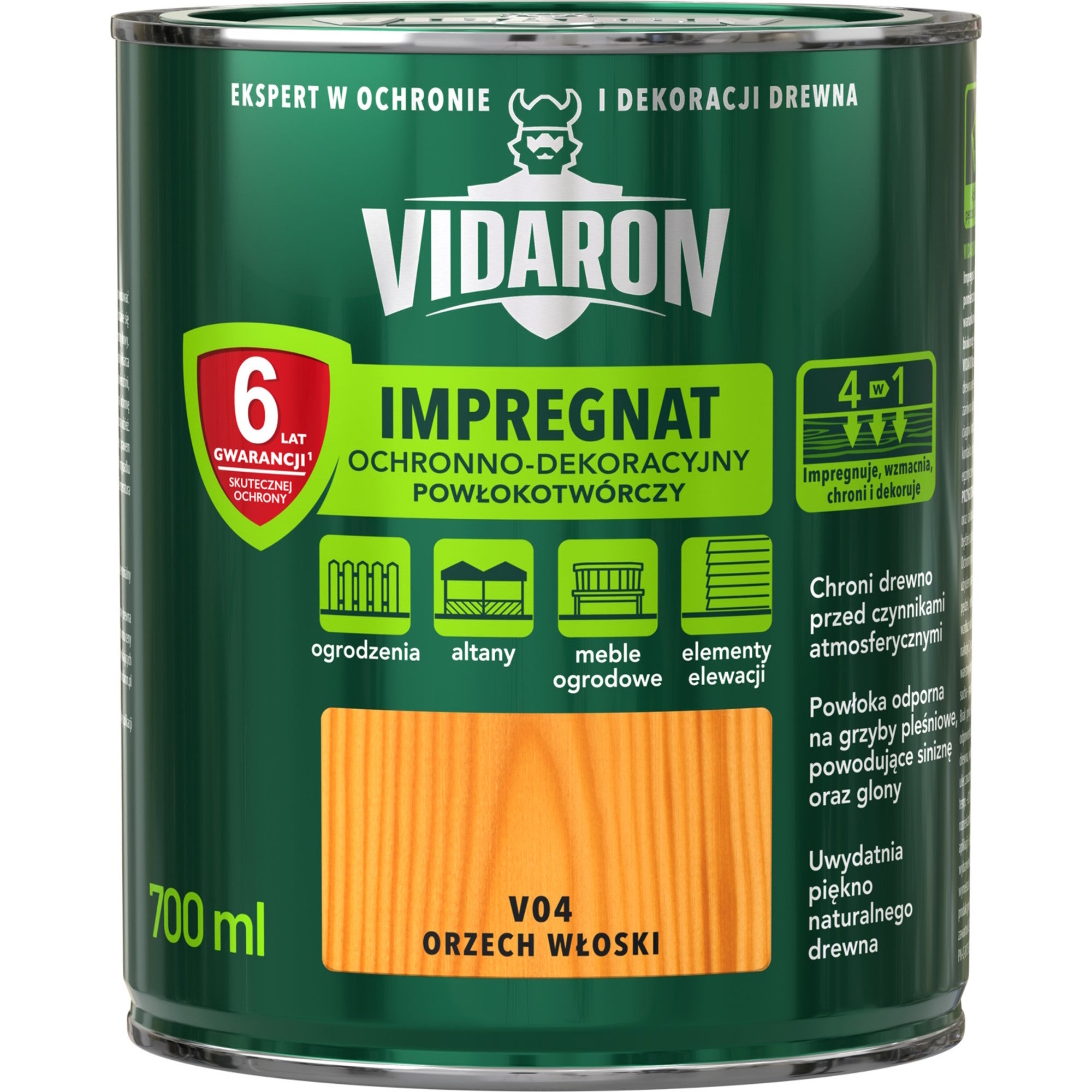 Impregnat Vidaron orzech włoski 0,7l