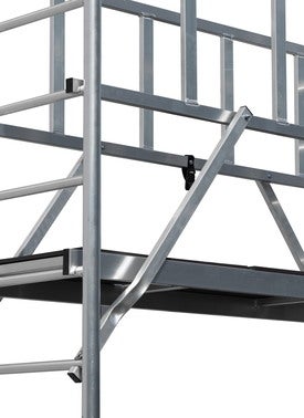 Rusztowanie ClimTec Krause podstawa, wys. robocza 3 m 3