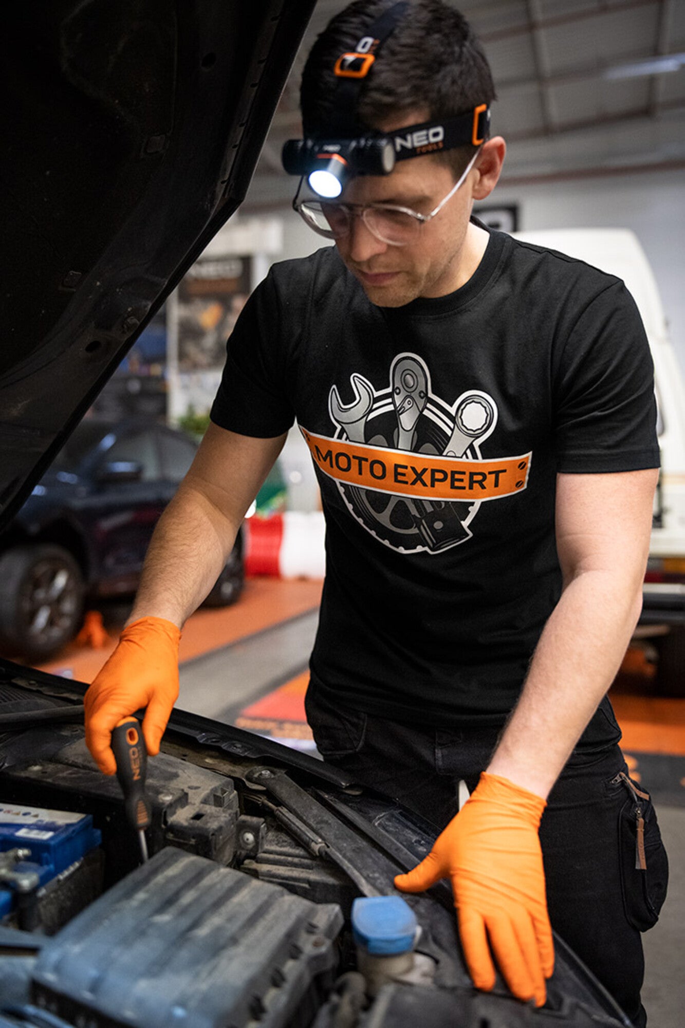 T-shirt z nadrukiem MOTO Expert 91-643 NEO, rozm. 2XL (56) 2