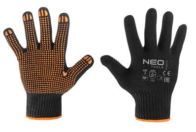 Rękawice nakrapiane pokryte gumą 97-620 NEO, rozm. 9 (L) 1