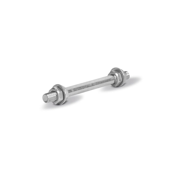Komplet osiowy do koła do taczki 20 mm metalowy, śruba M12