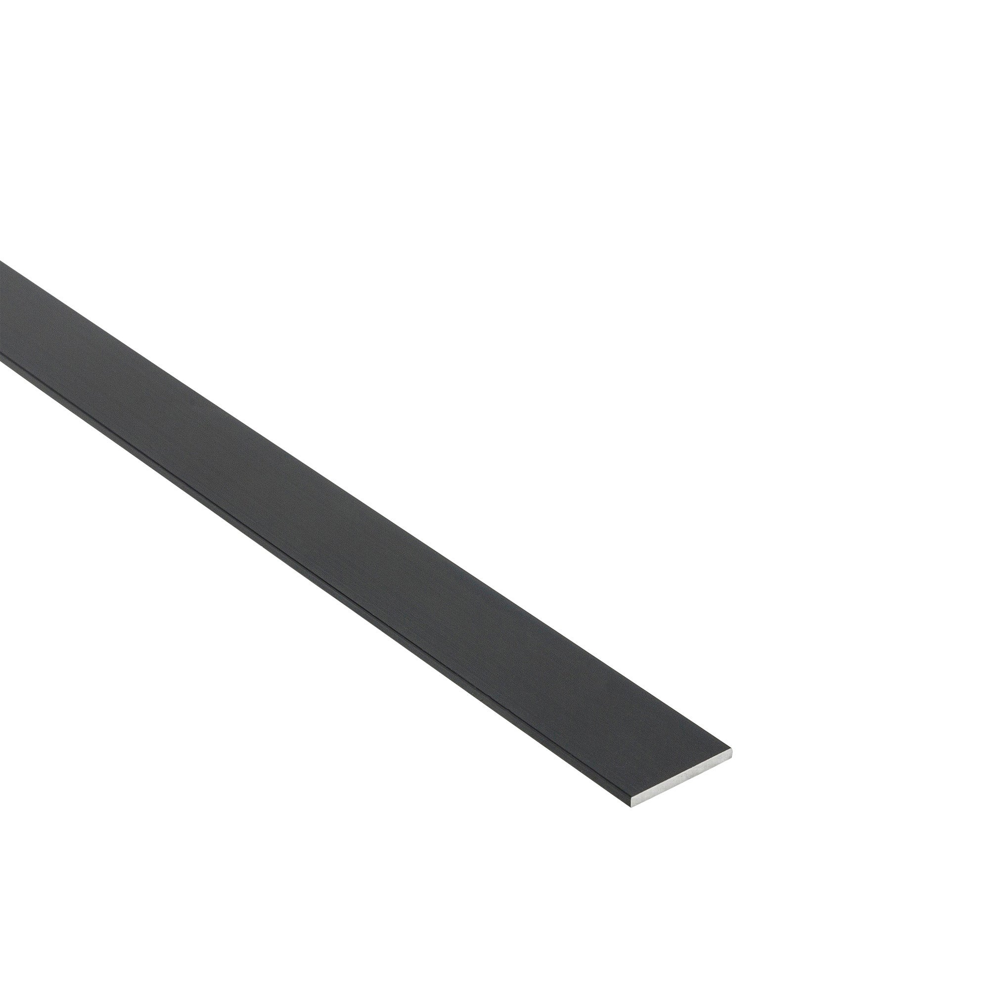 Płaskownik aluminiowy czarny 20x2mm 1m 0