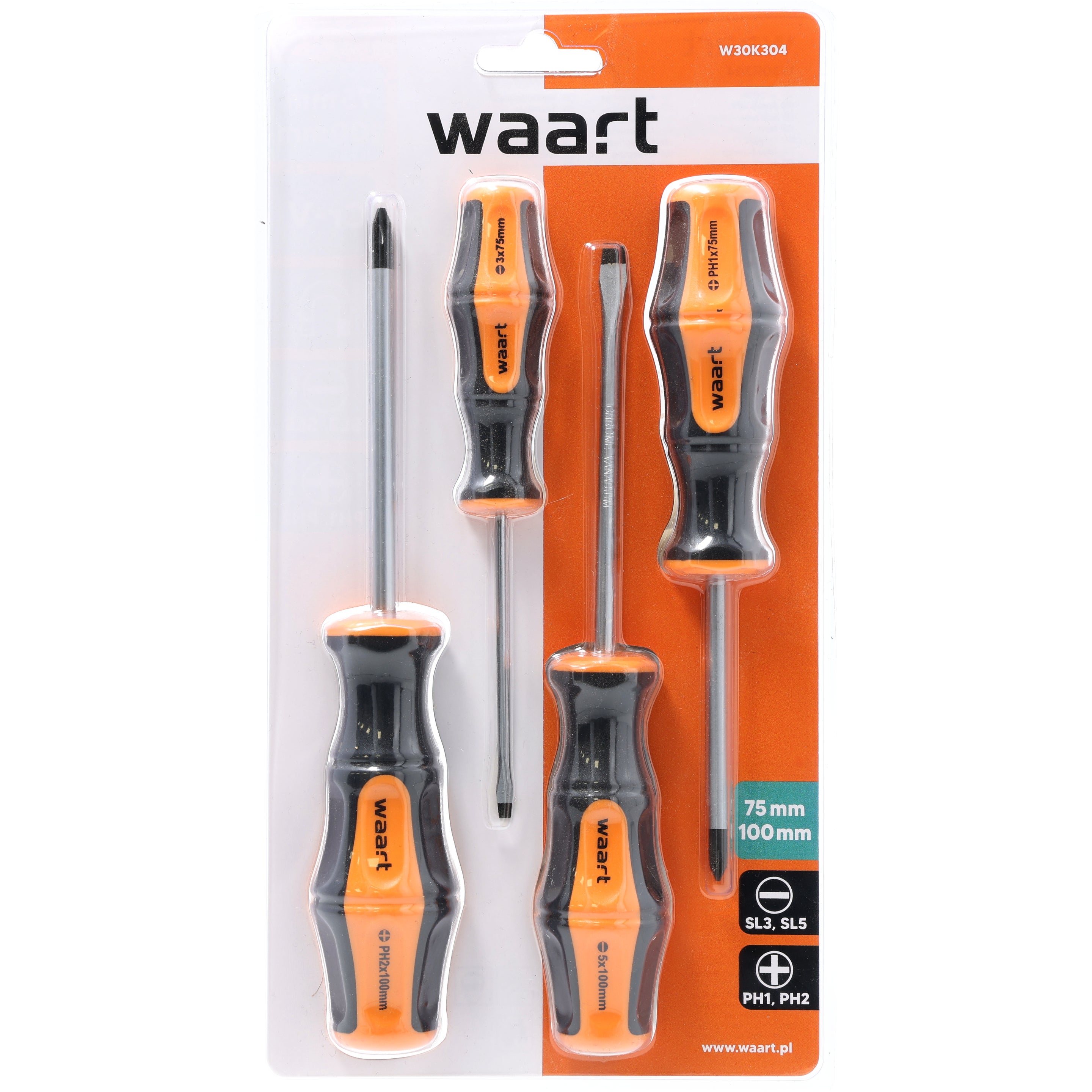 Zestaw wkrętaków magnetycznych, 4 szt. 1