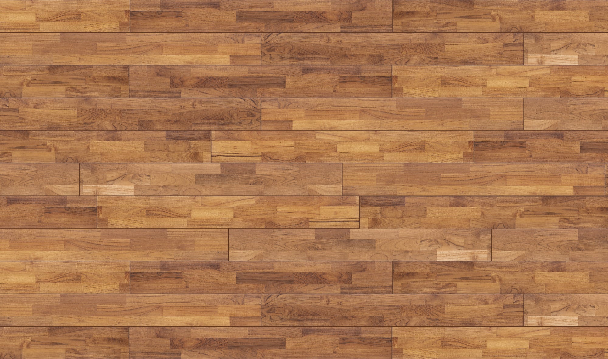 Deska podłogowa lita Teak 15x150x1820 3-rzędowa, lakierowana op.1,638m2