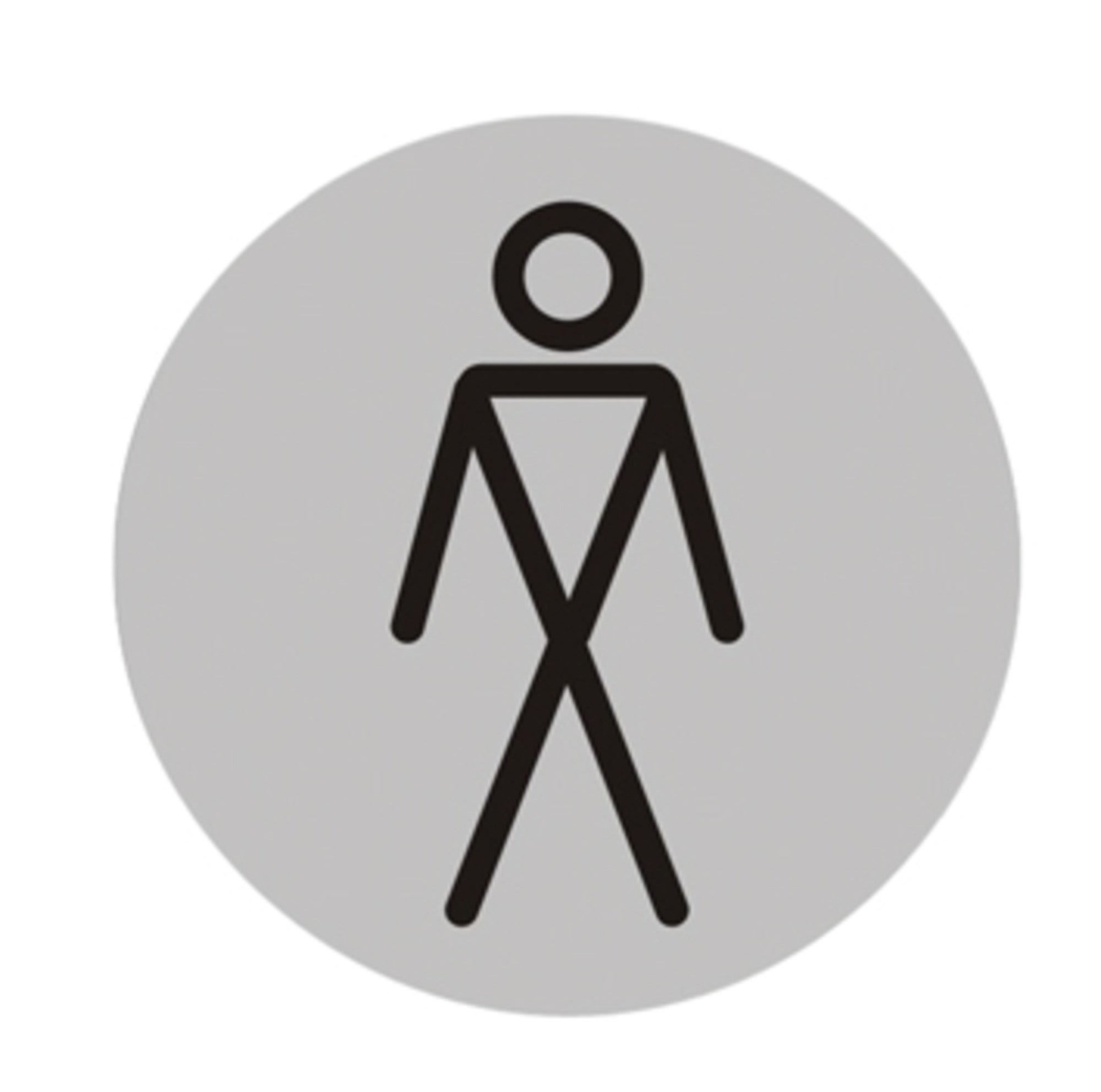 Znak informacyjny WC PAN 75 mm 0