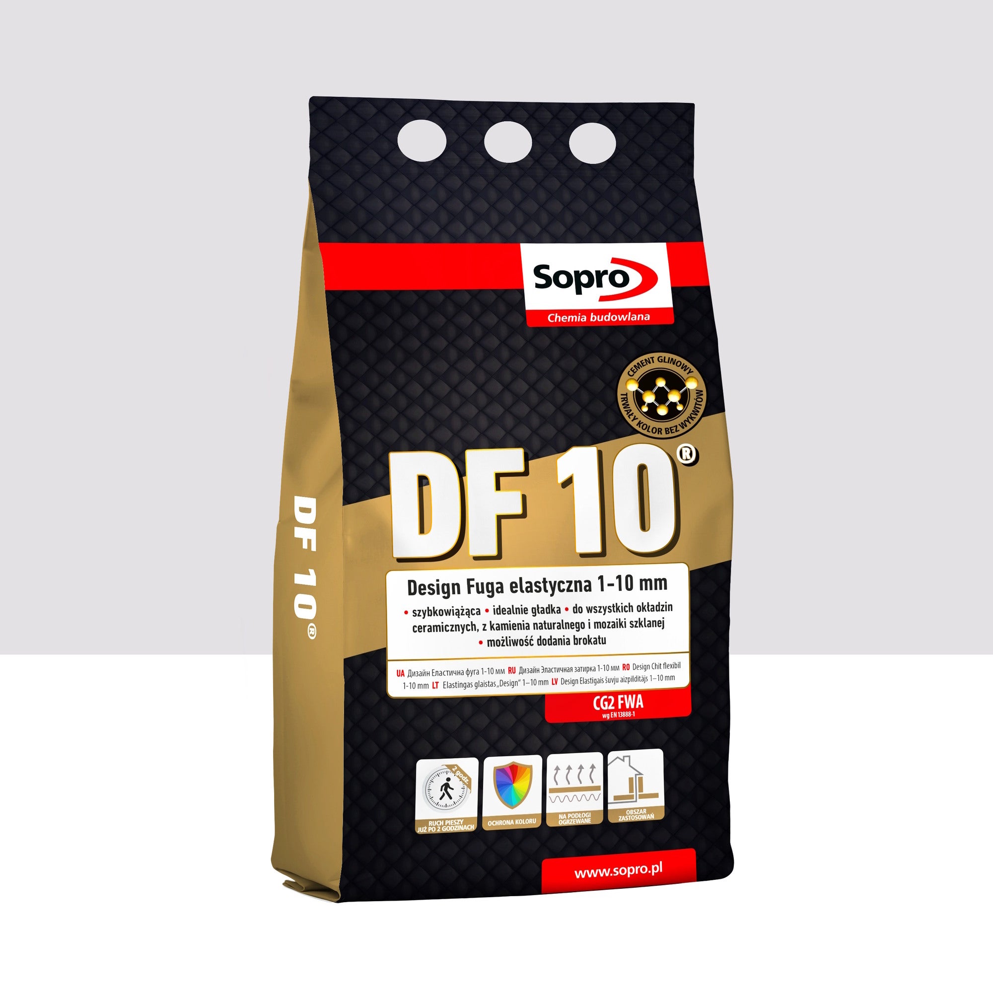 Fuga elastyczna Sopro DF 10  PERGAMON 27 4kg