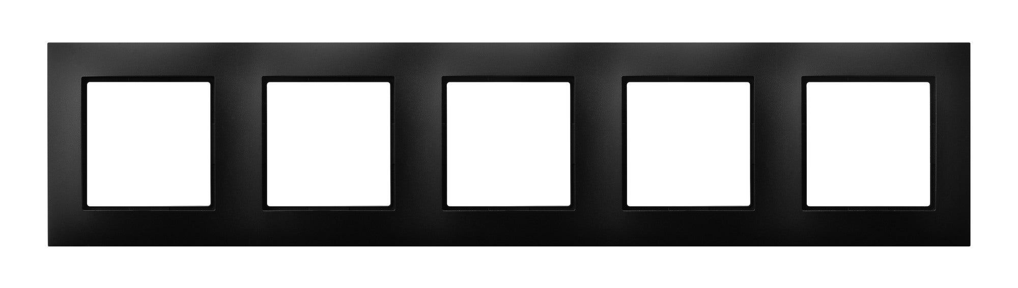 Ospel Aria ramka czarny metalik pięciokrotna