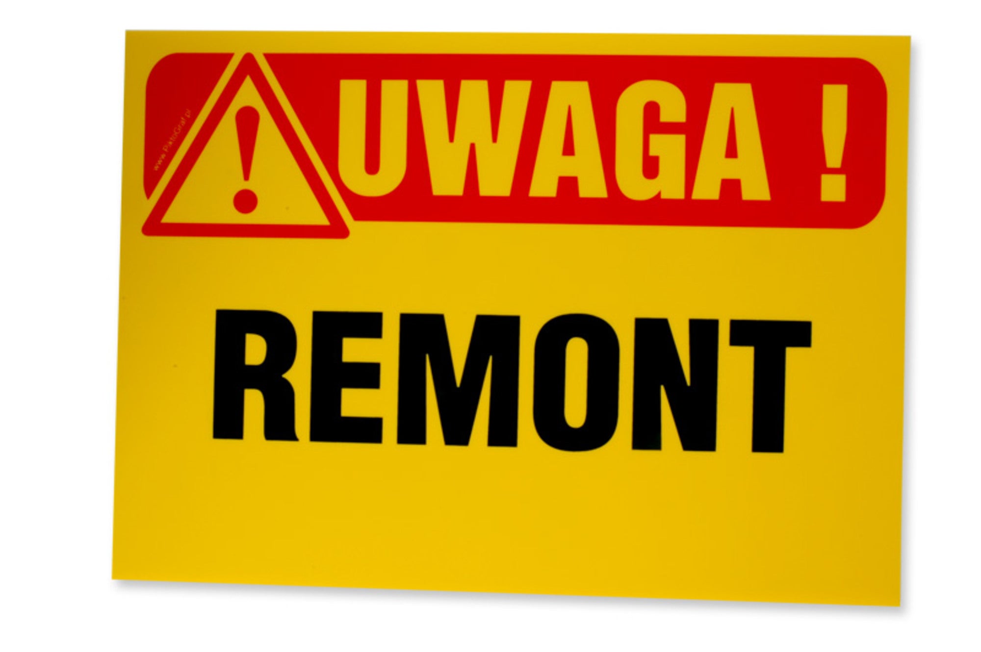 Znak informacyjny REMONT Tb-2 K 0