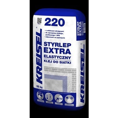 Zaprawa klejąco-zbrojąca do styropianu Kreisel Styrlep 220 25 kg