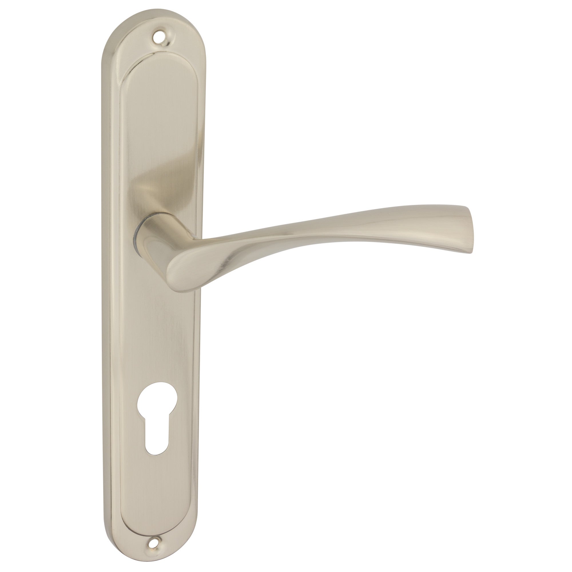 Klamka Febe 72 mm na wkładkę nikiel