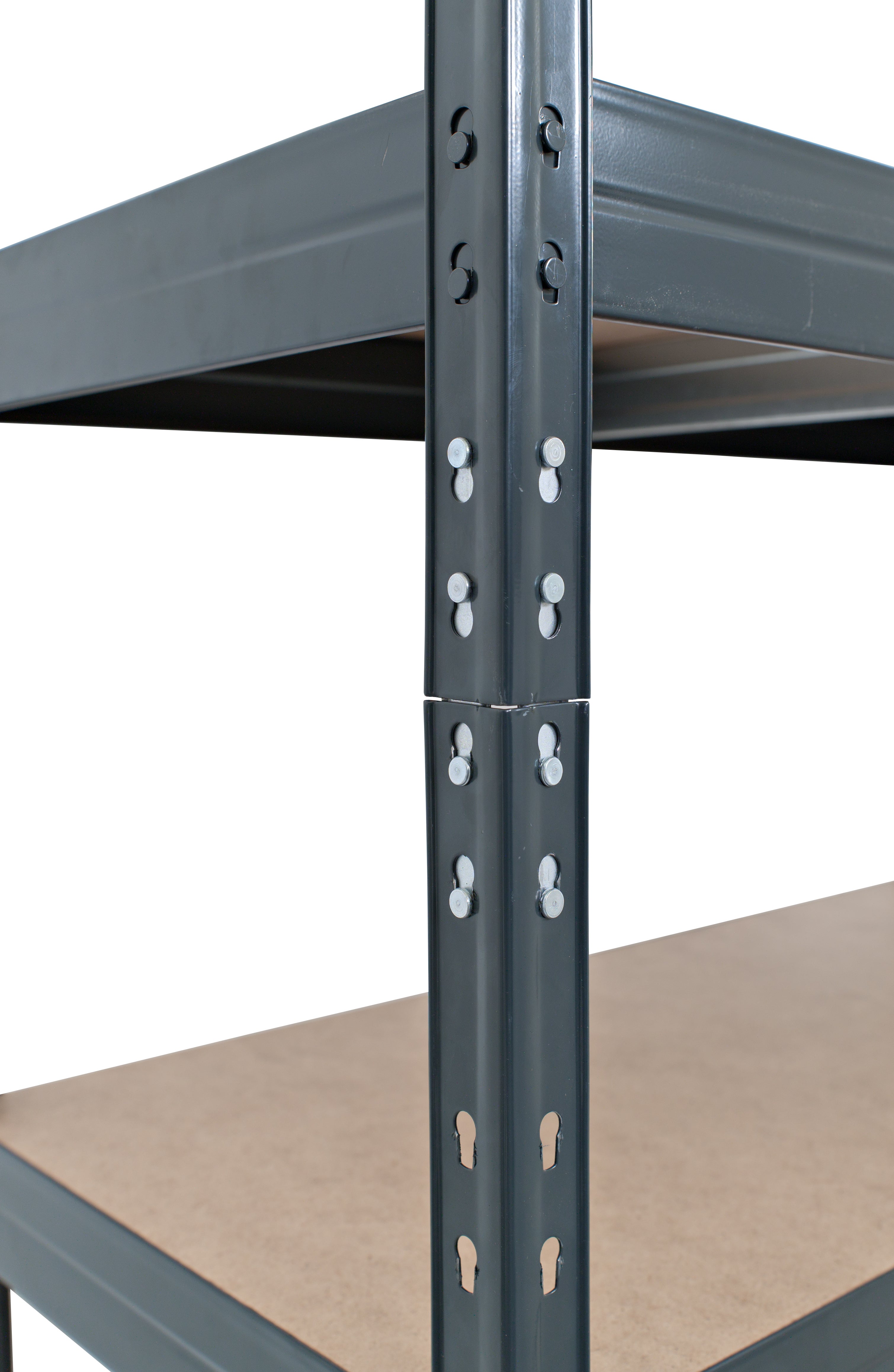 Regał Rivet M wym. 180x90x40 cm, 5 półek, 175 kg 3